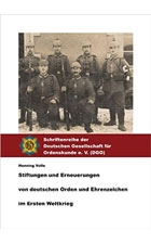 Stiftungen und Erneuerungen von deutschen Orden und Ehrenzeichen im Ersten Weltkrieg