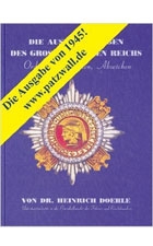Die Auszeichnungen des Grossdeutschen Reichs. Orden, Ehrenzeichen, Abzeichen