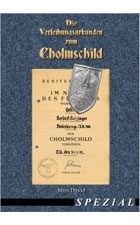 Die Verleihungsurkunden zum Cholmschild 